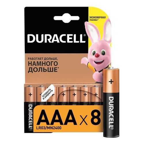 Батарейка Duracell LR03-8BL Basic в ДНС