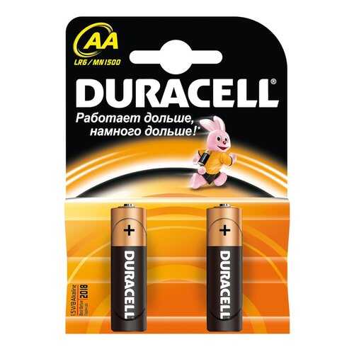 Батарейка Duracell LR6-2BL 2 шт в ДНС