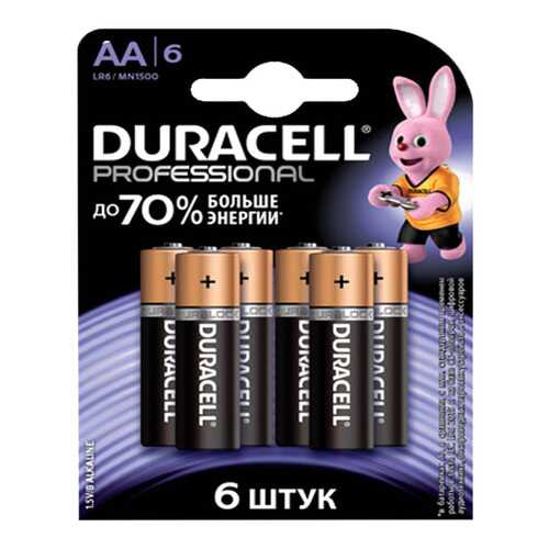 Батарейка Duracell Professional LR6-6BL 6 шт в ДНС