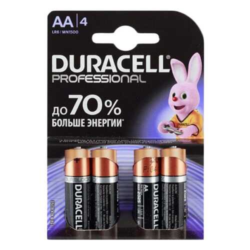 Батарейка Duracell Professional LR6/MN1500 4 шт в ДНС