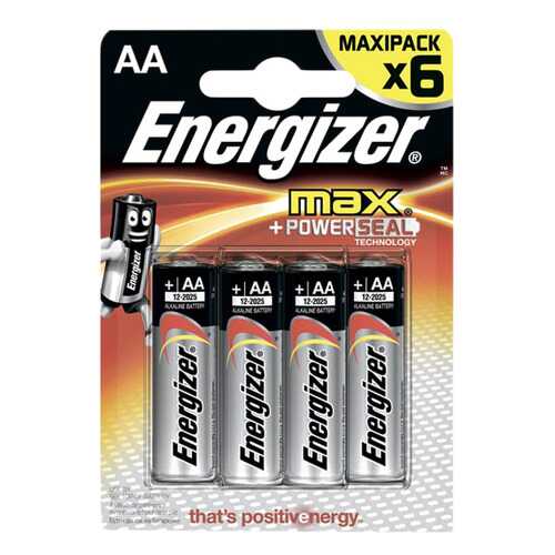 Батарейка Energizer AA-LR6 6 шт в ДНС