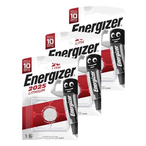 Батарейка Energizer Lithium CR2025 1шт (3 упаковки) в ДНС