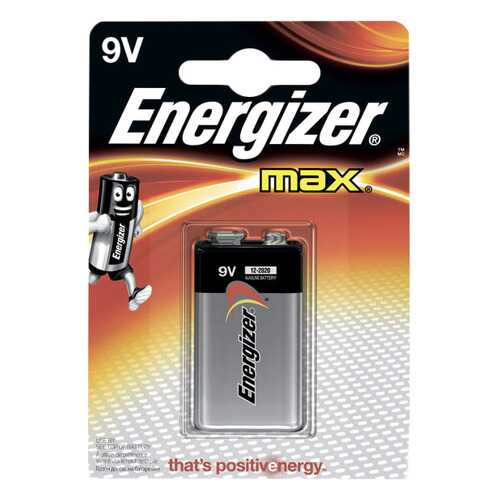 Батарейка Energizer MAX 9V-9B-6LR61 1 шт в ДНС