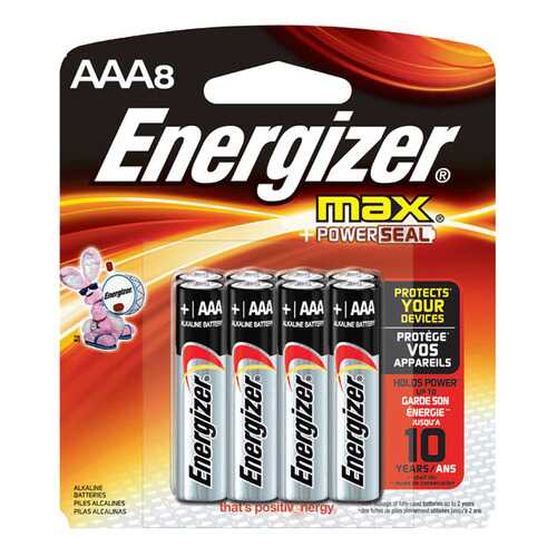 Батарейка Energizer MAX E92 8 шт в ДНС