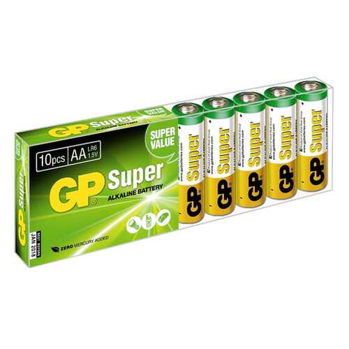 Батарейка GP Batteries 15A-B10 10 шт в ДНС