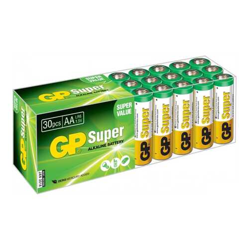 Батарейка GP Batteries 15A-B30 30 шт в ДНС