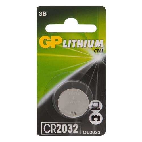 Батарейка GP Batteries Lithium CR2032-8C1 1 шт в ДНС