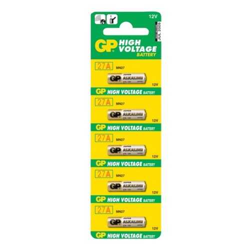 Батарейка GP Batteries Super Alkaline 27A 5 шт в ДНС