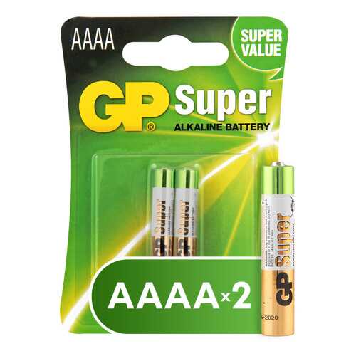 Батарейка GP Super AA (25A-2CR2) 2 шт в ДНС