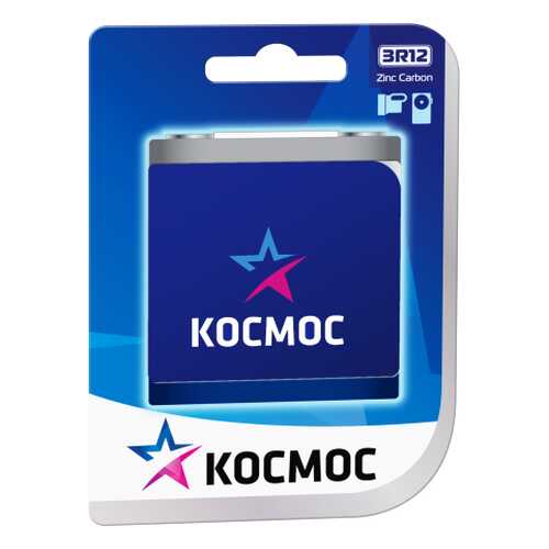 Батарейка КОСМОС KOC3R121BL 3R12 1шт в ДНС