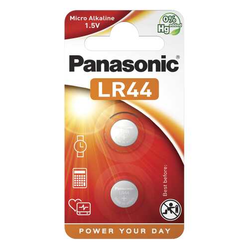 Батарейка Panasonic LR44EL/2B в ДНС