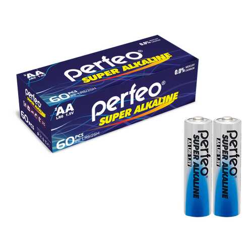 Батарейка Perfeo LR6/2SH Super Alkaline 60 шт в ДНС