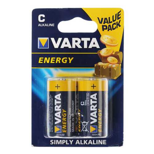 Батарейка щелочные Varta Energy C LR14 2 шт в ДНС