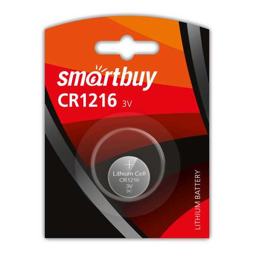 Батарейка SmartBuy CR1216 BL1 1 шт в ДНС