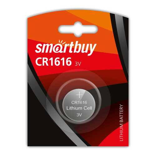 Батарейка SmartBuy CR1616 BL1 1 шт в ДНС