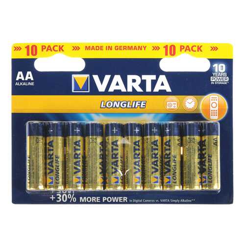 Батарейка Varta 38431 10 шт в ДНС