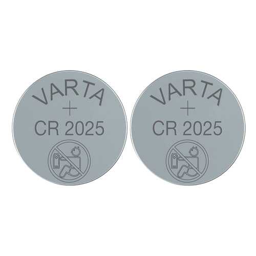 Батарейка Varta CR 2025 2 шт в ДНС