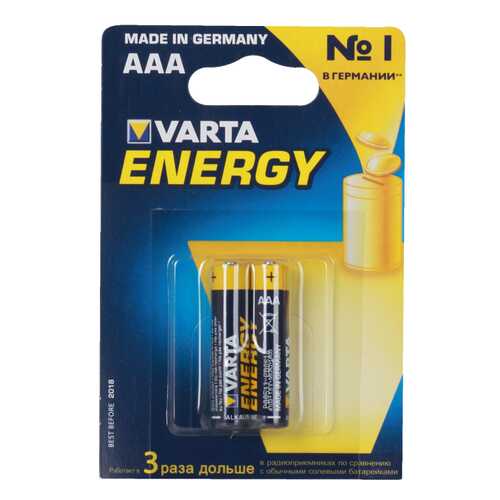 Батарейка VARTA ENERGY 4103213412 2 шт в ДНС