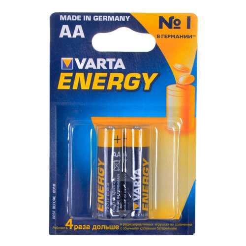 Батарейка VARTA ENERGY 4106213412 2 шт в ДНС