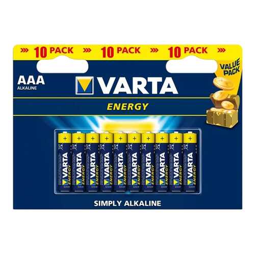 Батарейка Varta Energy LR03-10BL 10 шт в ДНС