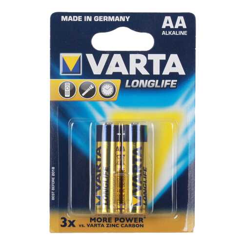 Батарейка VARTA LONGLIFE 4106101412 2 шт в ДНС
