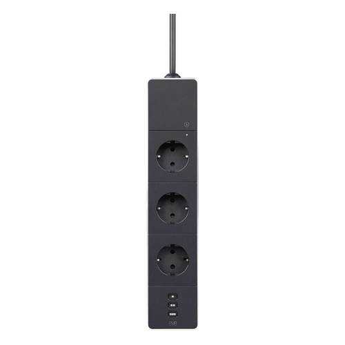 Сетевой фильтр Elgato 10EAZ8301, 3 розетки, 1,9 м, Black в ДНС