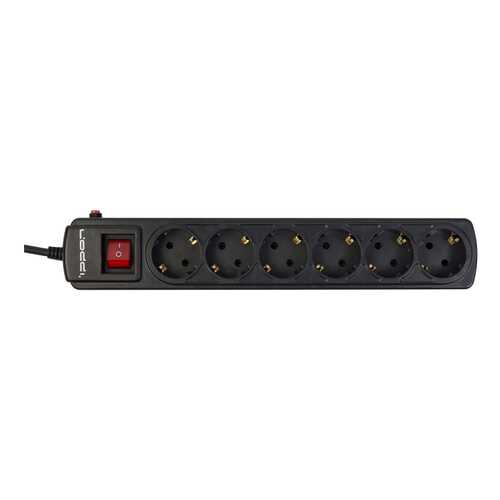 Сетевой фильтр IPPON BK-212, 6 розеток, 1,8 м, Black в ДНС