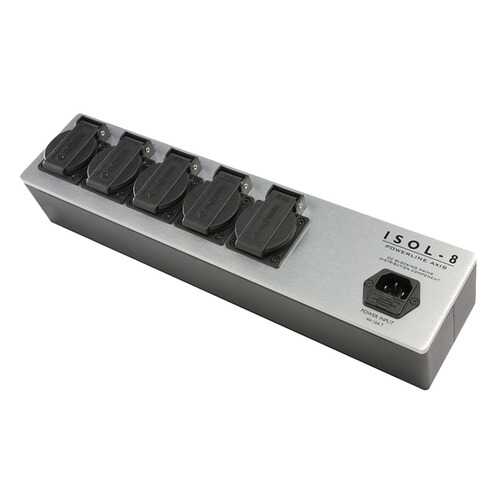 Сетевой фильтр Isol-8 PL Axis 5 way, 5 розеток Silver в ДНС