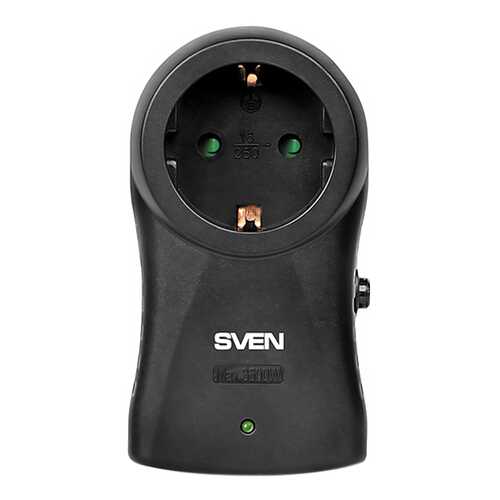 Сетевой фильтр Sven SF-S1, 1 розетка, Black в ДНС