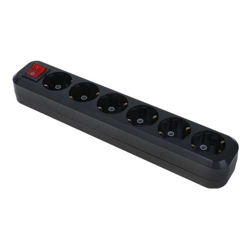Сетевой фильтр TDM ELECTRIC СФ-06В, 6 розеток, 5 м, Black в ДНС