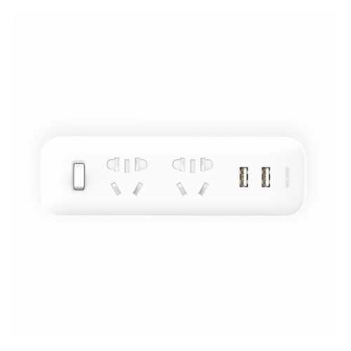 Сетевой фильтр Xiaomi Power Strip, 2 розетки, White в ДНС