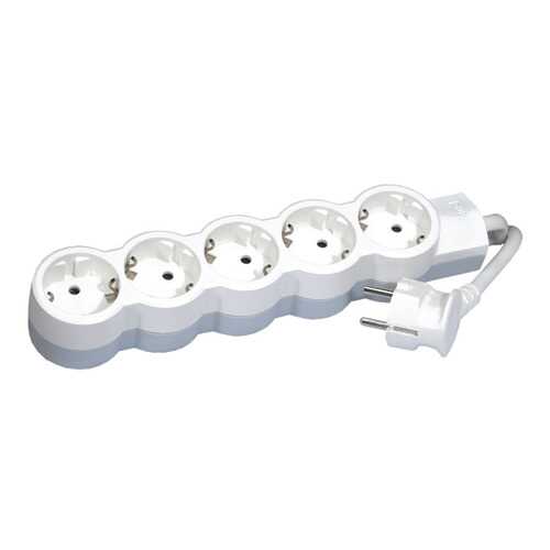 Удлинитель Legrand 5X2К+З, 5 розеток, 1,5 м, White в ДНС