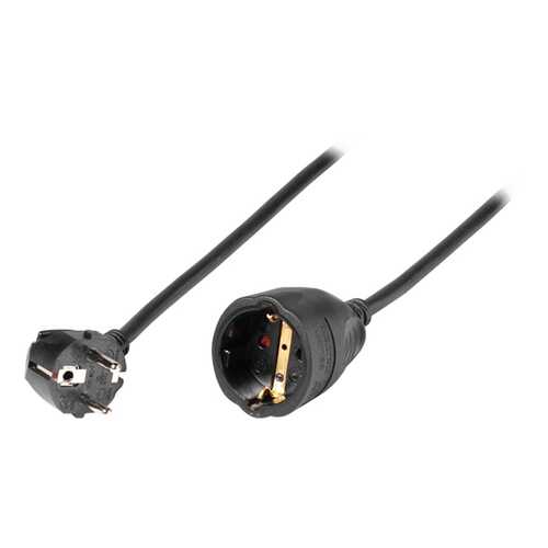 Удлинитель Vivanco 37325, 1 розетка, 5 м, Black в ДНС