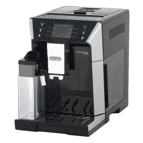 Кофемашина автоматическая DeLonghi PrimaDonna Class ECAM 550.55.SB Silver/Black в ДНС
