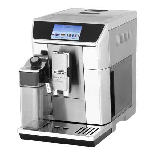 Кофемашина автоматическая DeLonghi PrimaDonna Elite ECAM 650.85.MS Silver/Black в ДНС