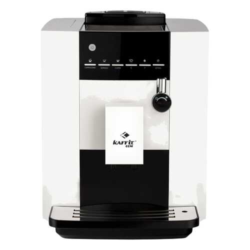 Кофемашина автоматическая Kaffit.com KLM 1604 Nizza Autocappuccino White/Black в ДНС