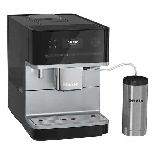 Кофемашина автоматическая Miele CM6350 Silver/Black в ДНС