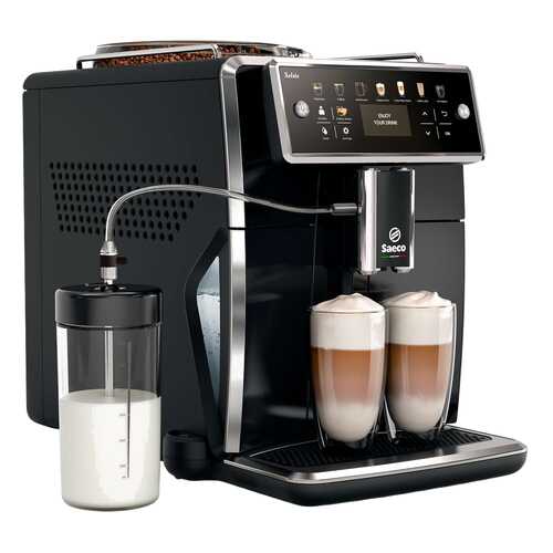 Кофемашина автоматическая Saeco Xelsis SM7580/00 Black в ДНС