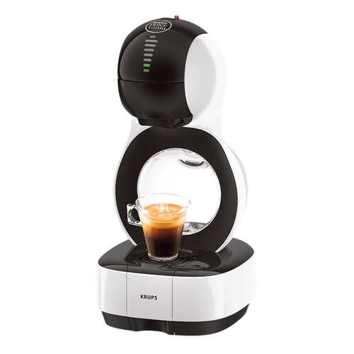 Кофемашина капсульного типа Krups Lumio KP130110 White/Black в ДНС