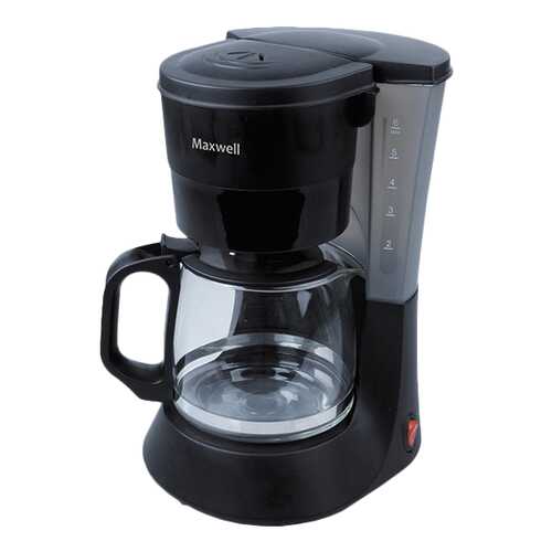 Кофеварка капельного типа Maxwell MW-1650 Black в ДНС