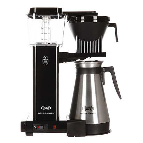 Кофеварка капельного типа Moccamaster KBGT Black в ДНС