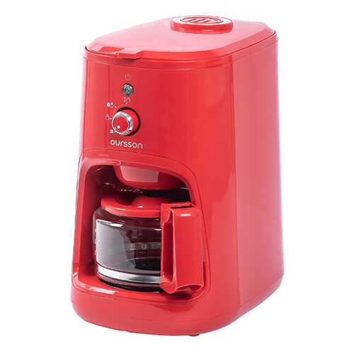 Кофеварка капельного типа Oursson CM0400G Red в ДНС