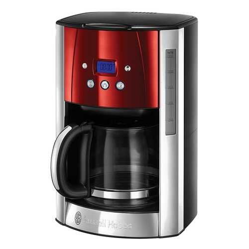 Кофеварка капельного типа Russell Hobbs Luna Solar Red (23240-56) в ДНС