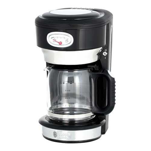 Кофеварка капельного типа Russell Hobbs Retro Classic Noir (21701-56) в ДНС