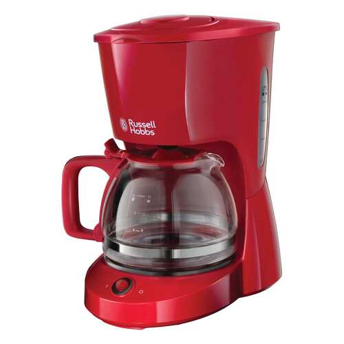 Кофеварка капельного типа Russell Hobbs Textures Red (22611-56) в ДНС