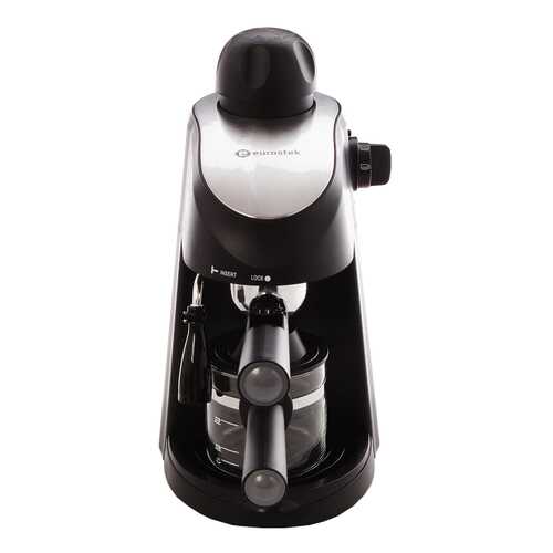 Рожковая кофеварка Eurostek ECM-6816 Silver/Black в ДНС