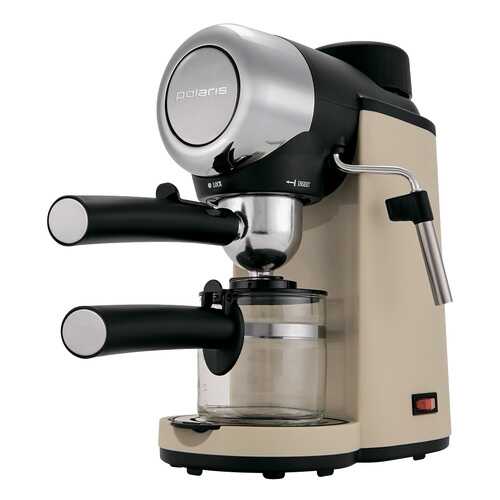 Рожковая кофеварка Polaris PCM 4005A Beige в ДНС