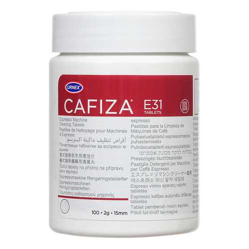 Таблетки для удаления кофейных масел Urnex Cafiza 100шт в ДНС