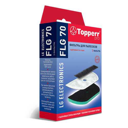 Фильтр для пылесоса Topperr FLG70 в ДНС