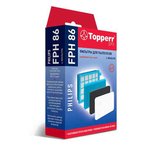 Фильтр для пылесоса Topperr FPH86 в ДНС